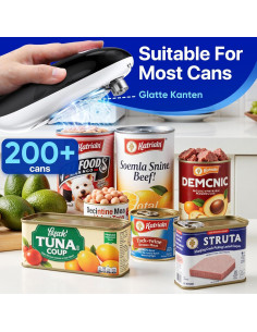 Abrelatas Eléctrico KORSKR Automático para Latas Estándar 2