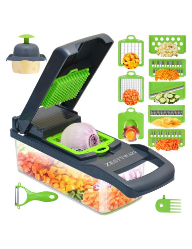 Cortador de Verduras Multifuncional ZESTYWARE VC-001 16 en 1