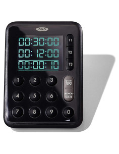 Temporizador Digital Triple OXO Good Grips - Pantalla Grande
