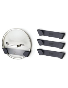Soportes para Tapas de Olla Joseph Joseph - Juego de 4 Gris