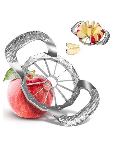 Cortador de Manzanas SPEENSUN Metálico 12 Cuchillas 10 cm