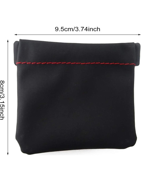 Bolsa de Almacenamiento para Auriculares Honbay 4PCS Negra
