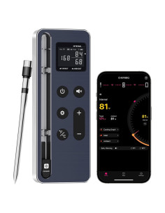 Termómetro de Carne Inalámbrico Bluetooth Trefoiled BBQ06