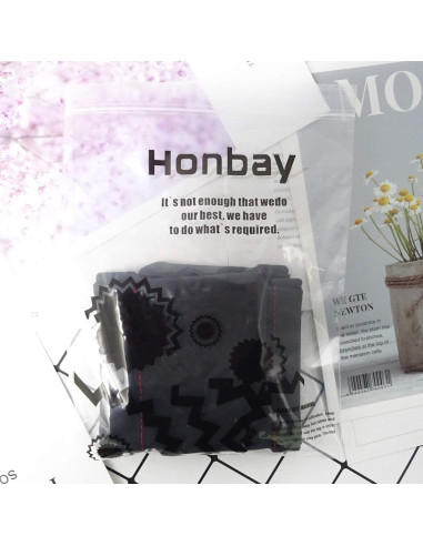 Bolsa de Almacenamiento para Auriculares Honbay 4PCS Negra