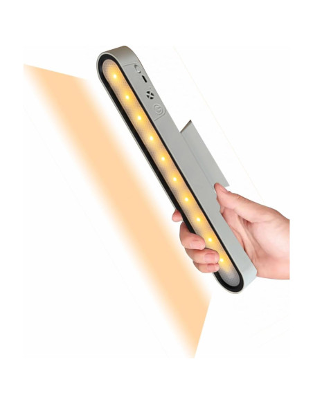 Luz de Libro Recargable N-LUCKTIDE con 3 Temperaturas de Color