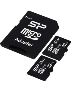 Tarjeta MicroSD Silicon Power Elite 32GB con Adaptador UHS-I 2