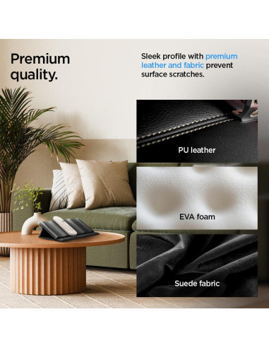 Soporte Organizador de Control Remoto Spigen Magnético PU Negro