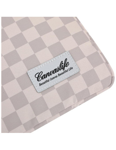 Funda para Laptop Canvaslife 14" Impermeable Cuadro Neutro