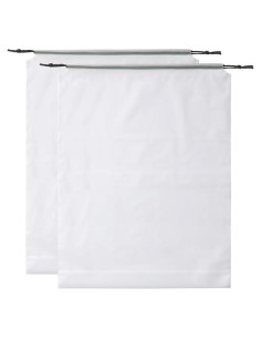 Bolsas para zapatos de viaje transparentes impermeables 2 piezas