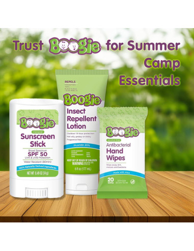 Toallitas Antibacteriales Boogie Hipoalergénicas 100 Unidades