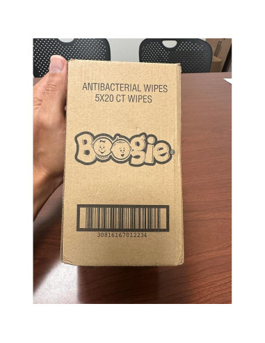 Toallitas Antibacteriales Boogie Hipoalergénicas 100 Unidades