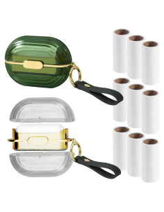 Rodillo Quitapelusas FVXEWRCS Doble Cara Portátil 198g