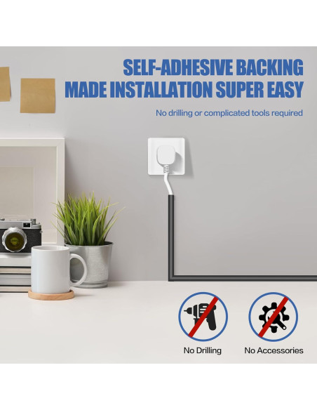 Cubierta de Cable Autoadhesiva DBHXXMB-HH 1.01m Negra