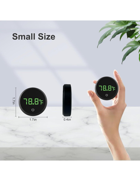 Termómetro Digital Acuario Carefree Fish CR2032 Pantalla LED