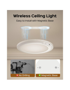 Luz de Techo Recargable JACKYLED con Sensor de Movimiento 10000mAh 2