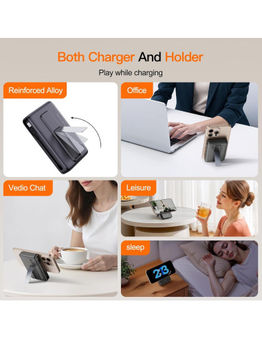 Cargador Portátil Magnético 16800mAh LYAOAO para iPhone