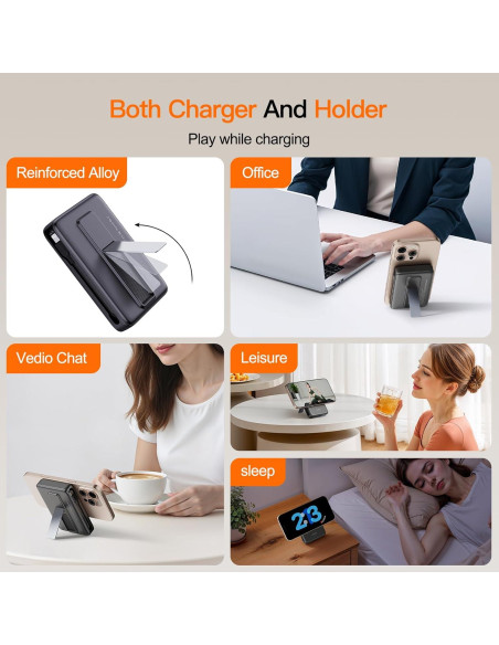 Cargador Portátil Magnético 16800mAh LYAOAO para iPhone