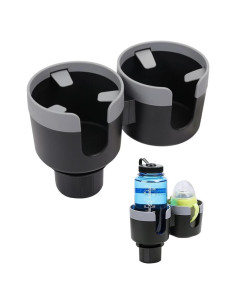 Soporte para Tazas Duales JINKEY 2 en 1 Ajustable Gris