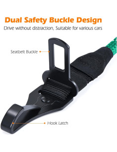 Cinturón de Seguridad para Perros PetBonus Arnés Turquesa 2