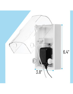 Cubierta de Enchufe de Seguridad para Bebés Bates - 2 Placas 2