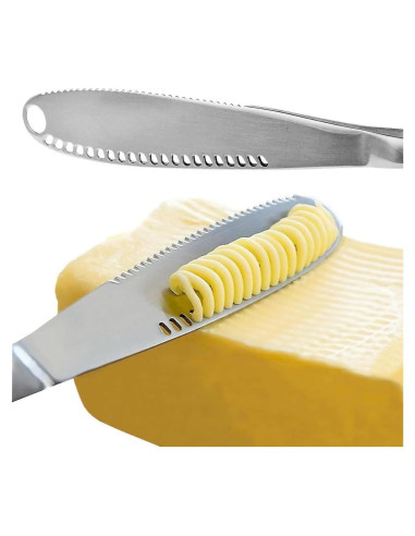 Cuchillo de Mantequilla Nevkha de Acero Inoxidable 7.62 cm