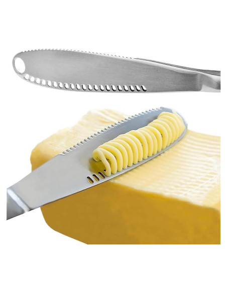 Cuchillo de Mantequilla Nevkha de Acero Inoxidable 7.62 cm