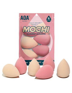 Conjunto de 6 Esponjas de Maquillaje AOA Studio Alta Definición