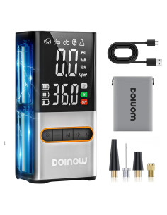 Compresor de Aire Inalámbrico DOINOW T40 150 PSI para Neumáticos