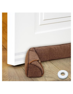 Tope de Draft con Peso Fivebop 91.44 cm Marrón Aislamiento