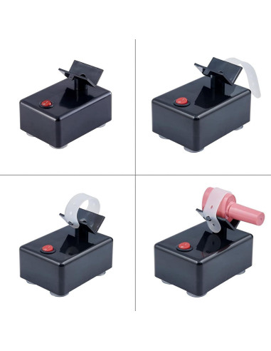 Agitador de Esmalte de Uñas TOLUON Pantalla Vibrante 3200 RPM