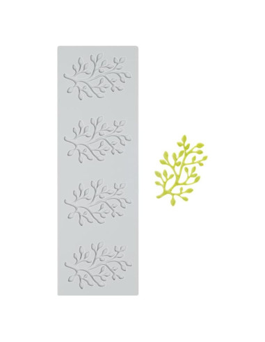 Mat de Impresión de Fondant Restaurantware 29.5x9.7cm Silicona