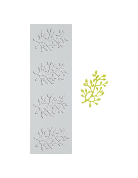 Mat de Impresión de Fondant Restaurantware 29.5x9.7cm Silicona