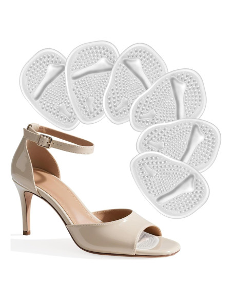 Almohadillas Metatarsales para Mujeres LeaOcaao - 3 Piezas