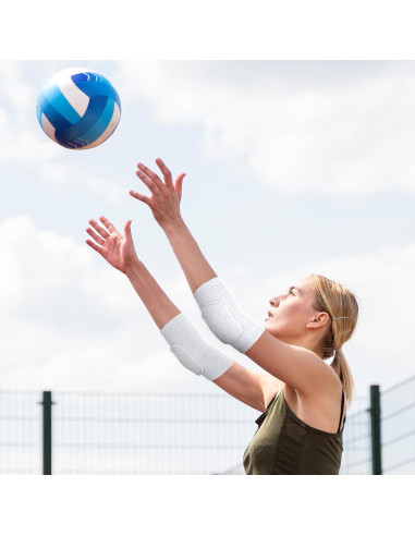 Almohadillas para Codos JIYIN Transpirables Esponja Gruesa