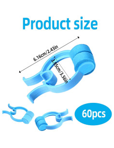 60 Clips Nasales de Espuma MOSIOBERDAVIAN para Hemorragias 2