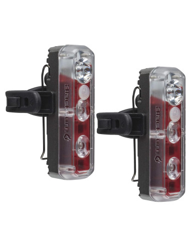 Luz Delantera y Trasera Blackburn 2'Fer-XL 200 Lúmenes Recargable