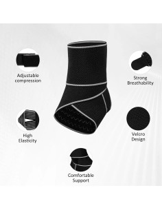 Férula para Tobillo KTSAY Ajustable para Tendinitis y Fascitis 2