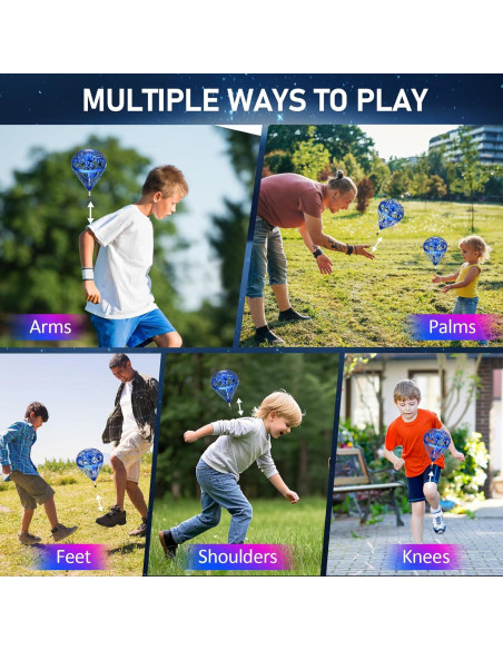 Bola Voladora Dhapy Azul-S 360 Rotación Juguete Interactivo