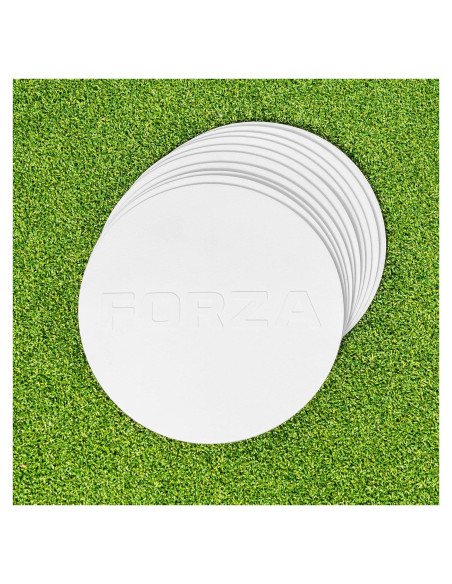Marcadores de Disco Plano FORZA - Estándar 17.8cm - Juego de 10