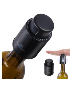 3 Tapones de Vacío para Botellas de Vino Philorn - Reutilizables