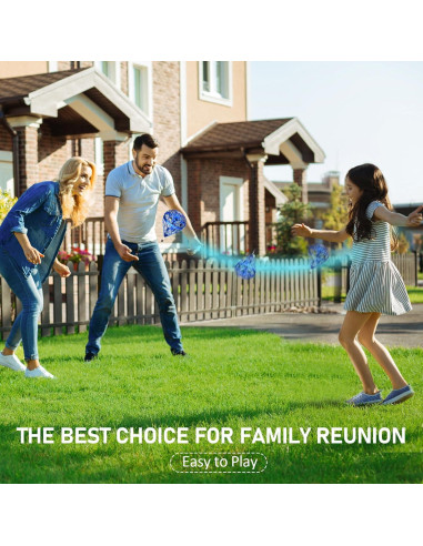 Bola Voladora Dhapy Azul-S 360 Rotación Juguete Interactivo