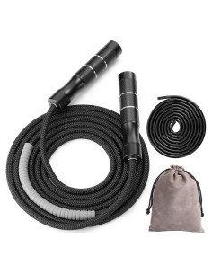 Cuerda de Salto con Peso Gemscream 0.45 kg Ajustable 3.05 m