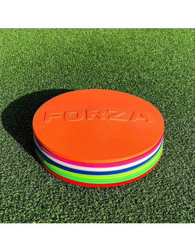 Marcadores de Disco Plano FORZA - Estándar 17.8cm - Juego de 10