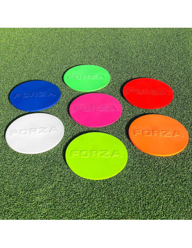 Marcadores de Disco Plano FORZA - Estándar 17.8cm - Juego de 10