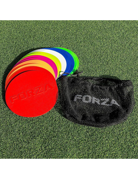 Marcadores de Disco Plano FORZA - Estándar 17.8cm - Juego de 10