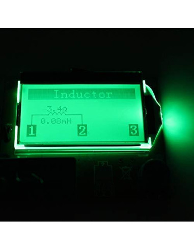 Kit Medidor Multifuncional ACEIRMC Mega 328 - Probador Transistores LCD