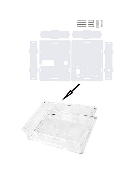 Kit Medidor Multifuncional ACEIRMC Mega 328 - Probador Transistores LCD