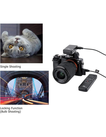 Control Remoto Inalámbrico JJC SRF2W para Sony A7R IV A7S III Control Remoto Inalámbrico JJC SRF2W para Sony A7R IV A7S III