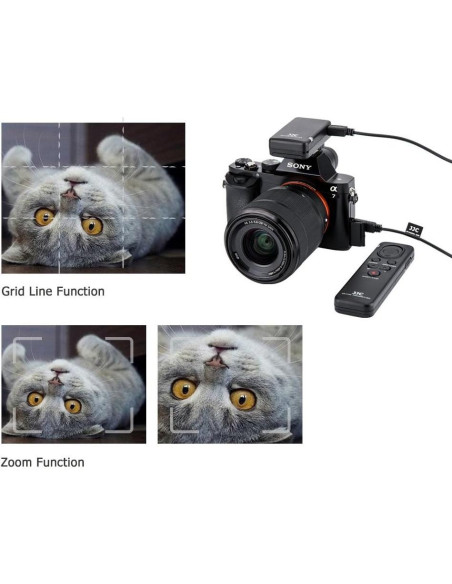 Control Remoto Inalámbrico JJC SRF2W para Sony A7R IV A7S III Control Remoto Inalámbrico JJC SRF2W para Sony A7R IV A7S III