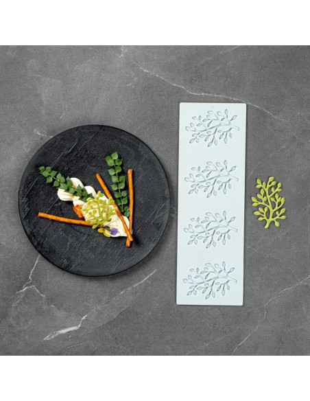 Mat de Impresión de Fondant Restaurantware 29.5x9.7cm Silicona